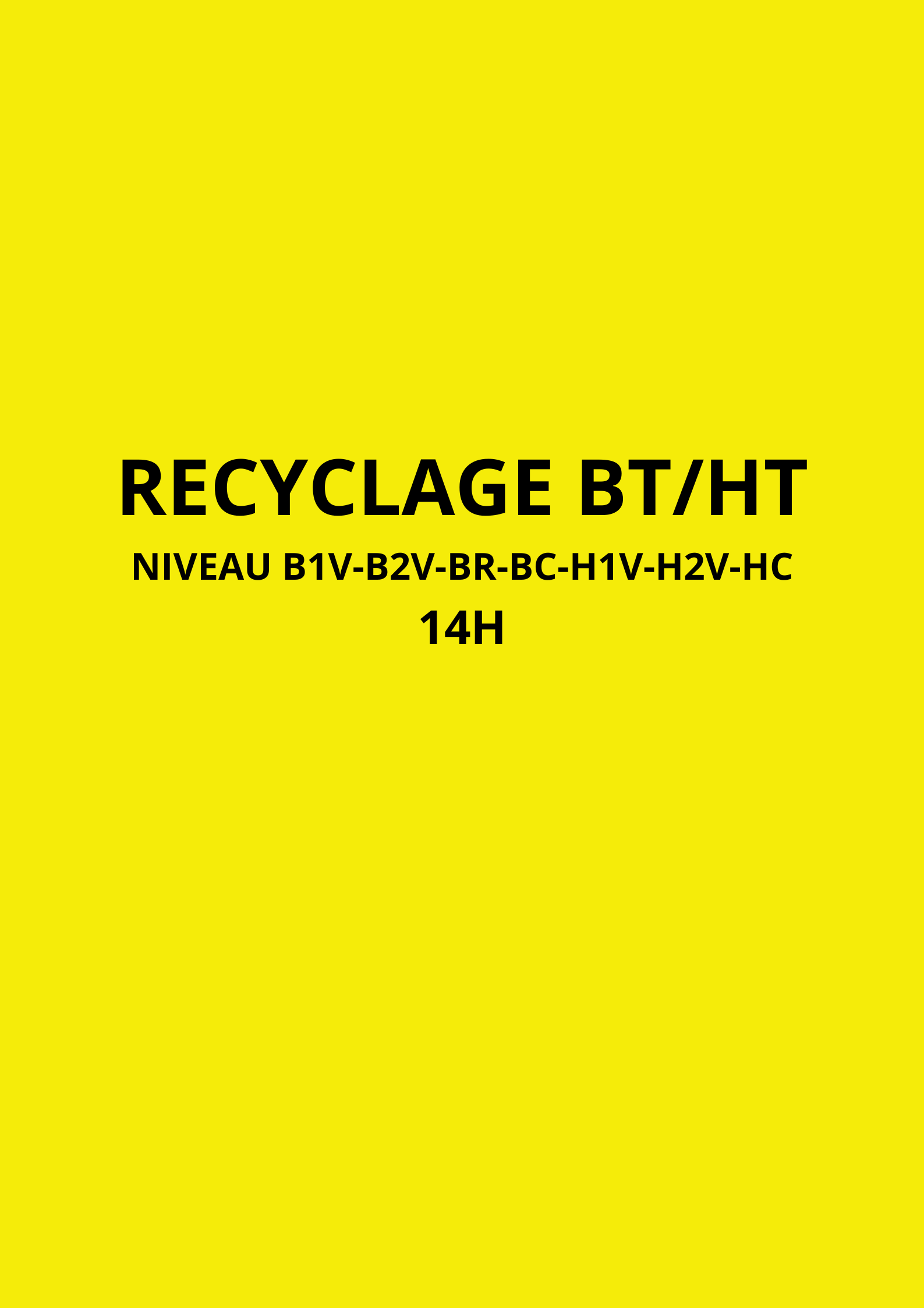 Image de la formation HABILITATION ELECTRIQUE ELECTRICIEN-HABILITATION ELECTRIQUE RECYCLAGE BT/HT ELECTRICIEN