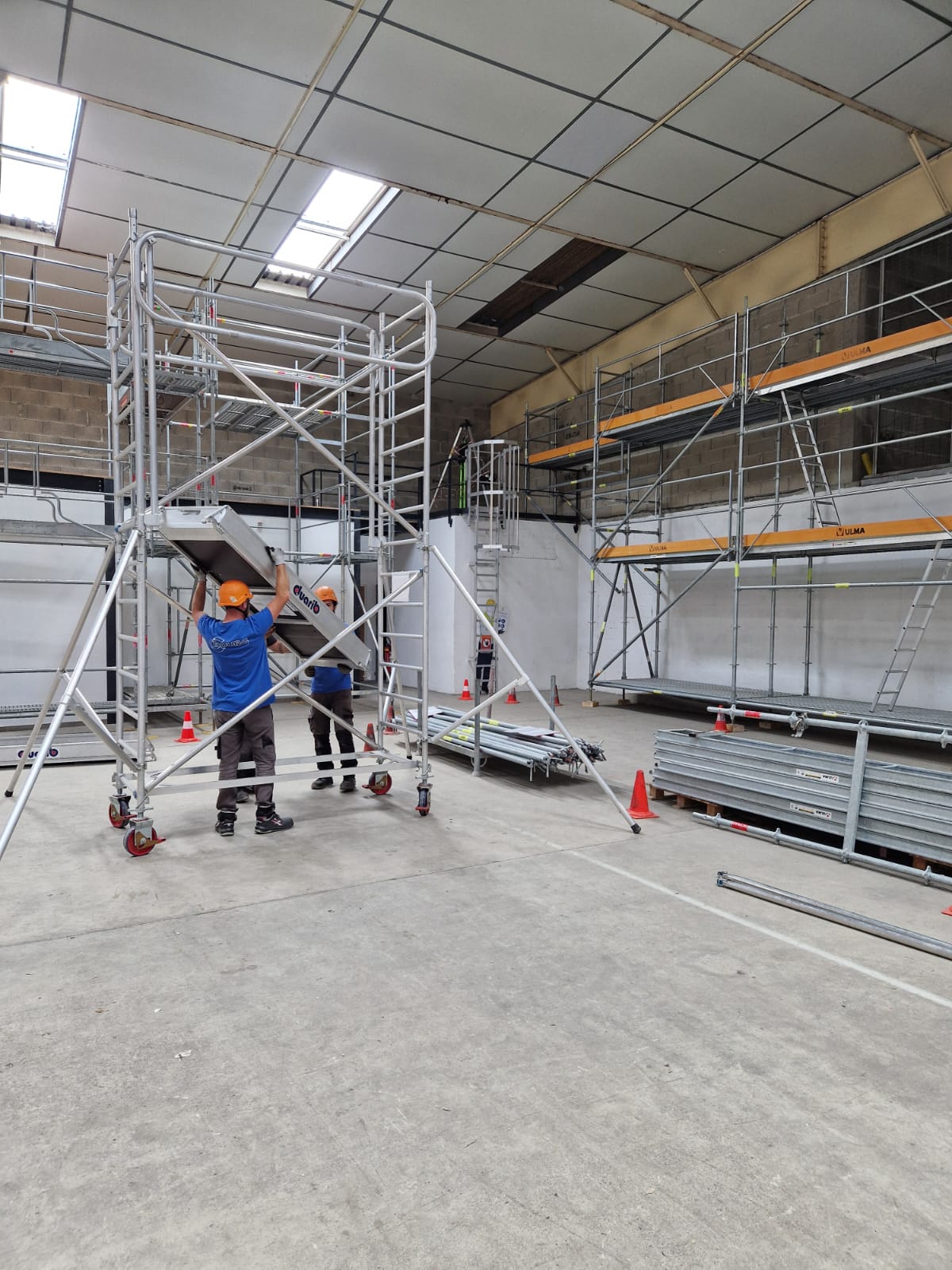 Informations sur la durée et les tarifs de la formation Montage, démontage et utilisation d’un échafaudage fixe et roulant selon R 408 et R 457