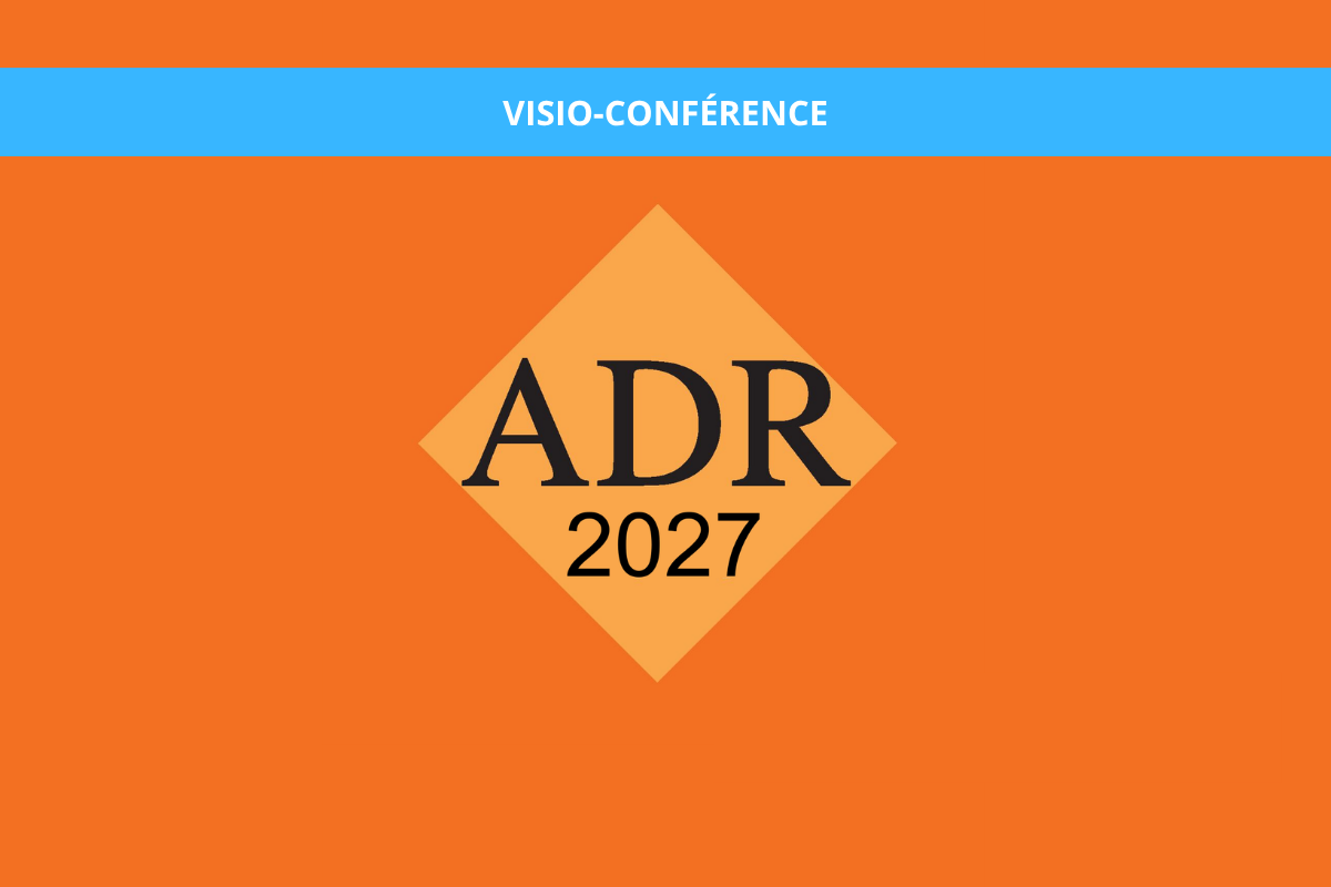 Informations sur la durée et les tarifs de la formation J0ADR - Journées d'étude de l'ADR 2027