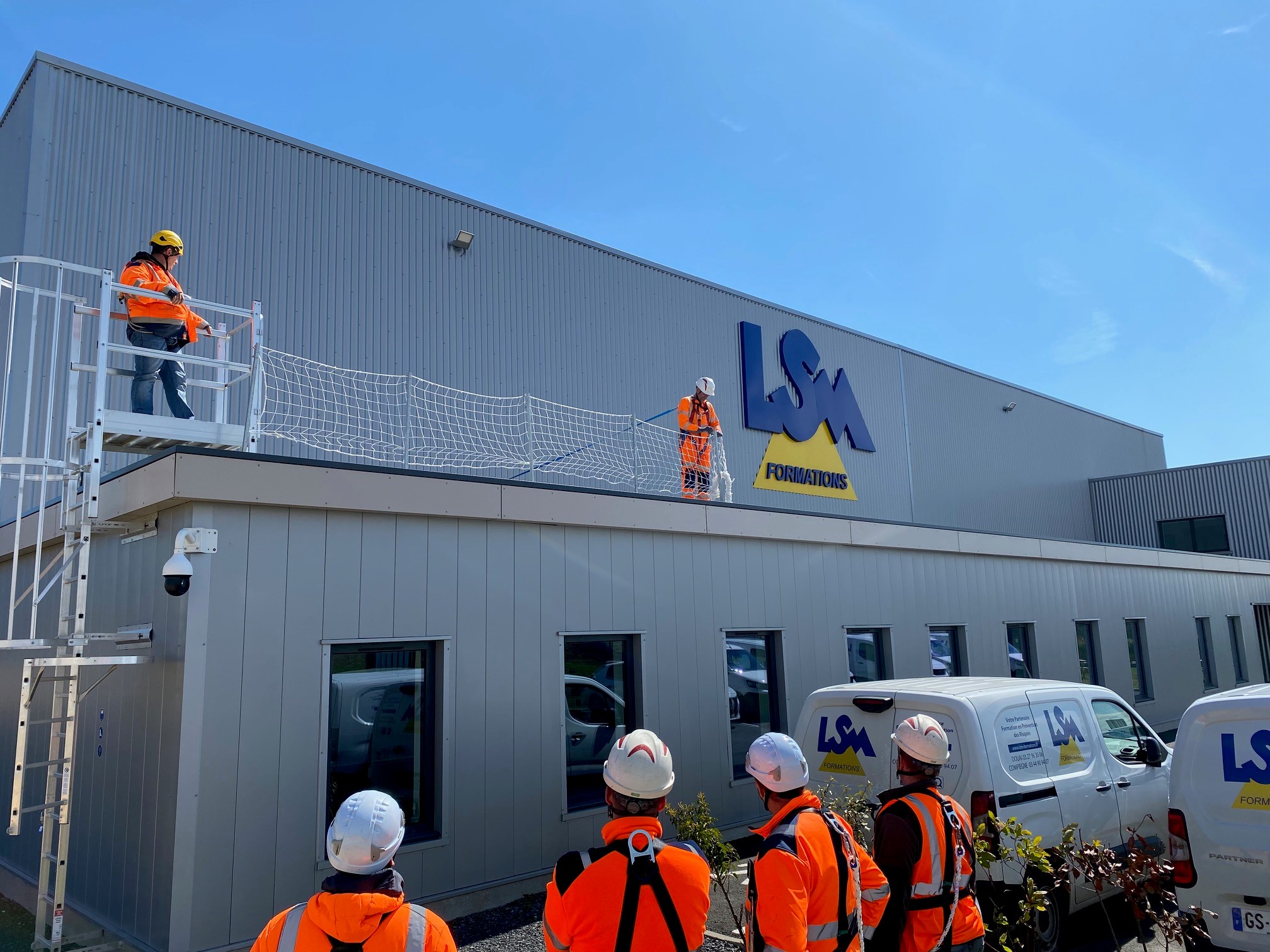 Image de la formation Travaux en Hauteur - Formation à l'utilisation des équipements de protection individuelle contre les chutes de hauteur