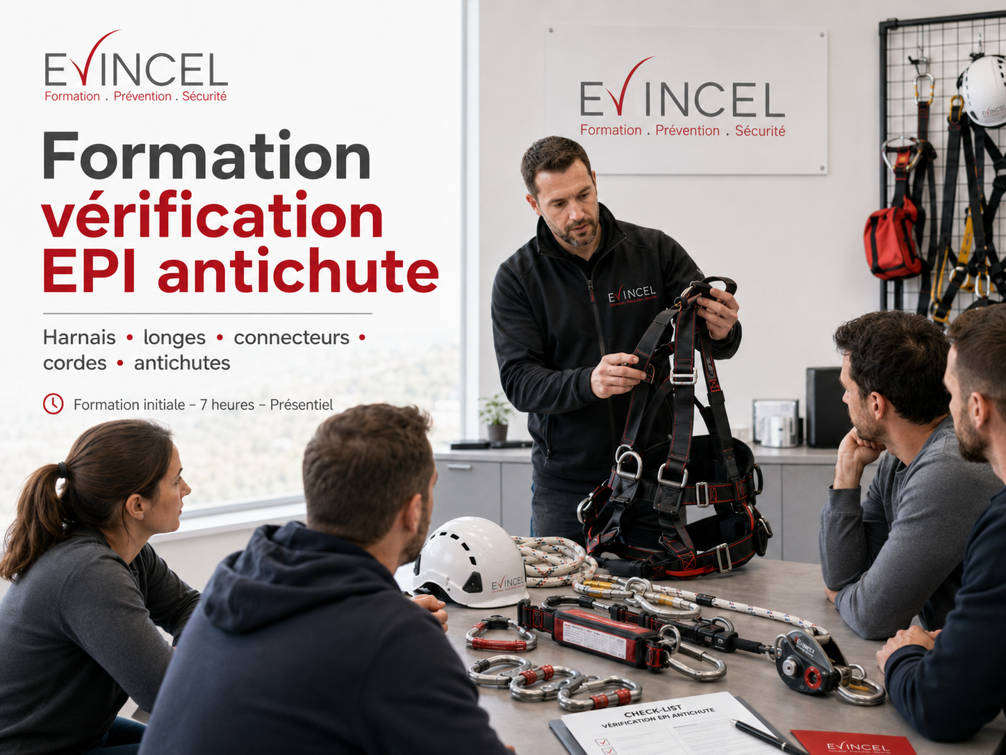 Image de la formation Formation vérification des EPI contre les chutes de hauteur