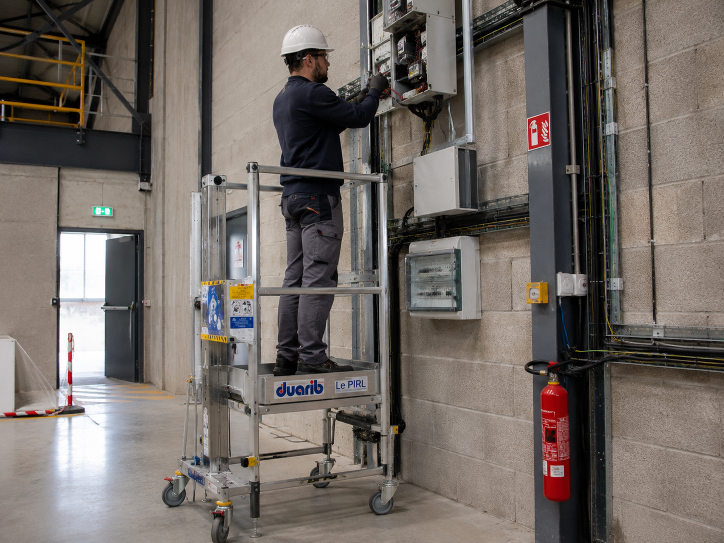 Image de la formation Recyclage Utilisation des echelles, escabeaux, PIR, PIRL et marchepieds