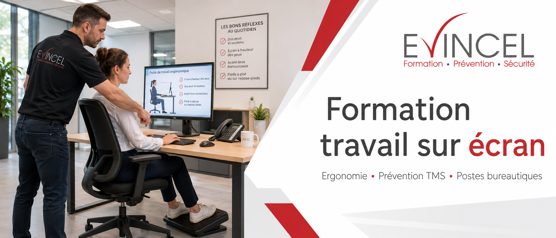 Image de la formation Formation Travail sur écran