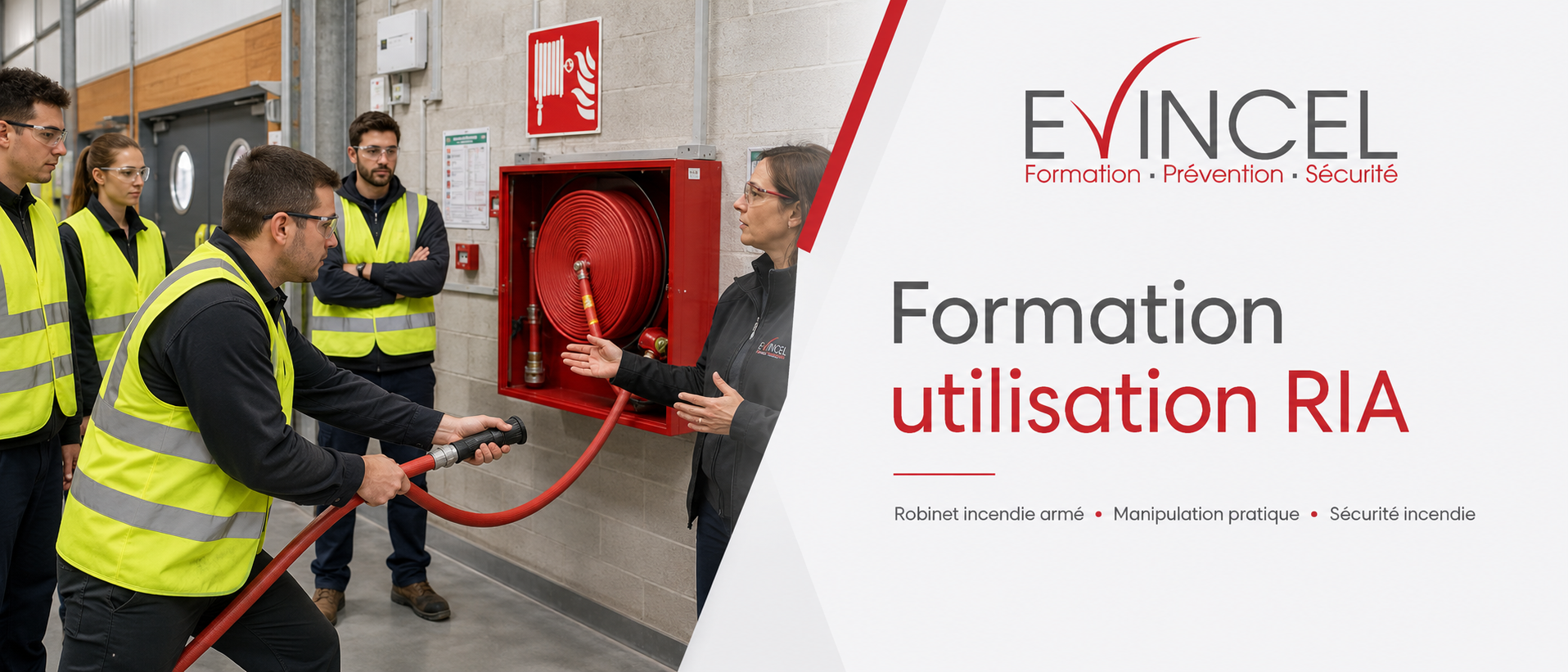 Informations sur la durée et les tarifs de la formation Formation Utilisation du Robinet Incendie Armé (RIA)