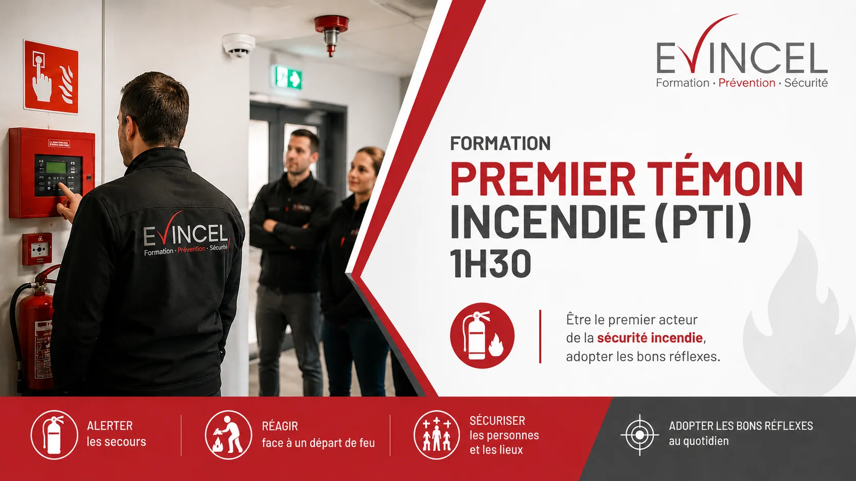 Image de la famille Formation PTI Lyon | Premier Témoin Incendie